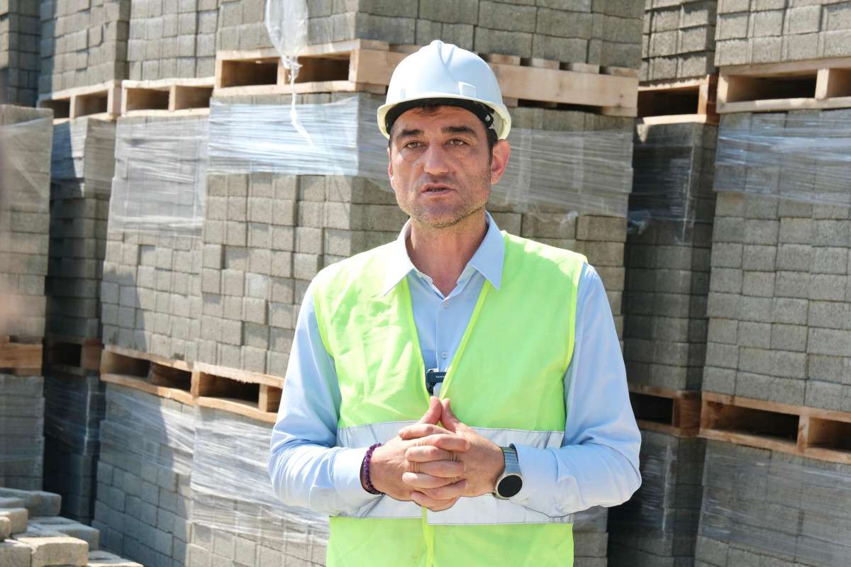 GİRESUN BELEDİYESİ’NİN KONKASÖR ÜRETİMİNDE HEDEF 10 BİN KİLİT PARKE