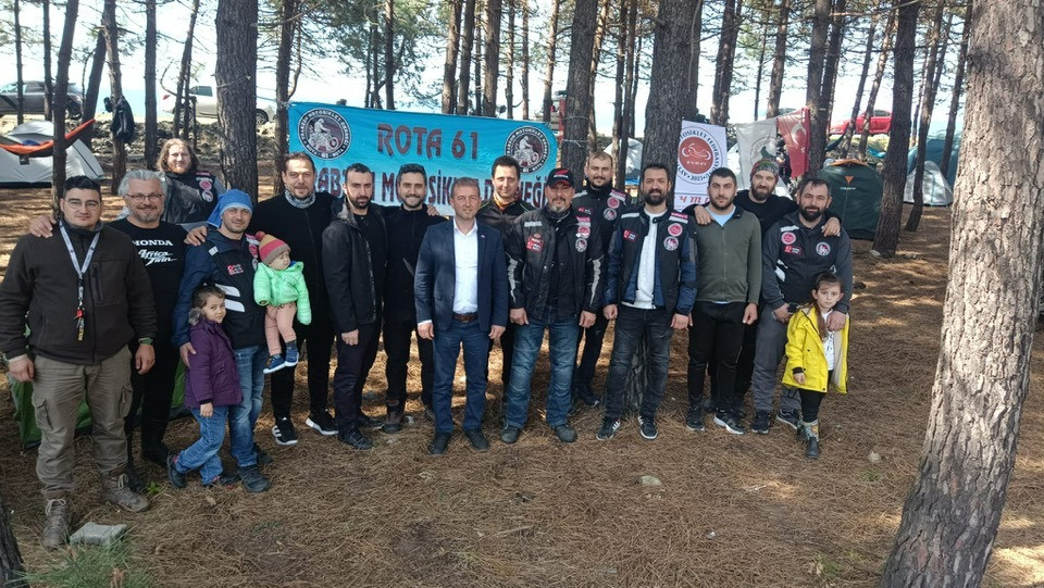 Rota 61 Trabzon Motosiklet Derneği Çavuşlu'da Kamp Yapıyor!...